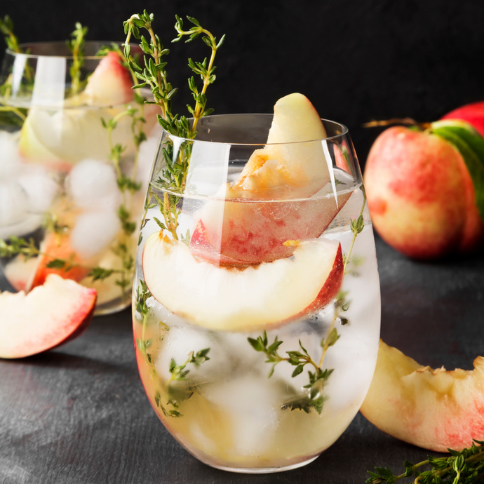 Peach & Thyme G&T